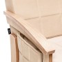 Кресло для отдыха Нордик Mebelimpex Дуб шпон Verona Vanilla - 00006022 - 6