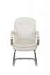 Конференц-кресло Riva Chair RCH 9024-4 бежевая экокожа - 1