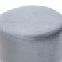 Пуф Leset Рокси МИНИ круглый со съемным чехлом Mebelimpex Серый - 00009967 - 2