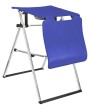 Конференц-кресло трансформер RCH 1821 Синий пластик хром - 5