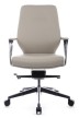 Кресло для персонала Riva Design Chair Alonzo-M В1711 светло-серая кожа - 1