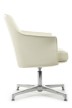 Конференц-кресло Riva Design Chair Rosso-ST C1918 белая кожа - 2