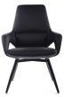 Конференц-кресло Riva Design Chair Aura-ST FK005-С черная кожа - 1