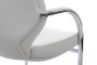 Конференц-кресло Riva Design Chair Alonzo-CF С1711 белая кожа - 5