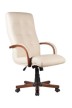 Кресло для руководителя Riva Design Chair RCH М 165 A+Бежевая кожа