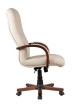 Кресло для руководителя Riva Design Chair RCH М 165 A+Бежевая кожа - 2