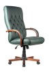 Кресло для руководителя Riva Design Chair RCH М 175 A+Зелёная кожа
