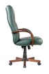 Кресло для руководителя Riva Design Chair RCH М 175 A+Зелёная кожа - 2
