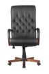 Кресло для руководителя Riva Design Chair RCH М 175 A+Чёрная кожа - 1