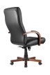 Кресло для руководителя Riva Design Chair RCH М 175 A+Чёрная кожа - 3