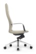 Кресло для руководителя Riva Design Plaza FK004-A13 светло-серая кожа - 2