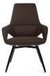 Конференц-кресло Riva Design Chair Aura-ST FK005-С темно-коричневая кожа - 1