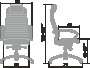 Кресло для руководителя Метта Samurai KL-1.04 коричневый - 4