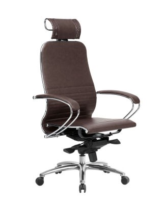Кресло для руководителя Метта Samurai K-2.04 коричневый