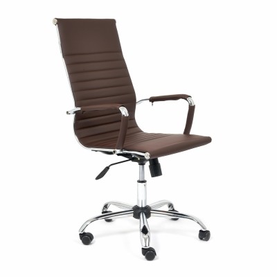 Кресло для руководителя TetChair URBAN экокожа коричневая